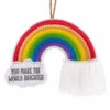 Hallmark 4.5" Felt Rainbow Christmas Ornament 1HGO2815 2 Hallmark 4.5" Felt Rainbow Christmas Ornament 1HGO2815 -The Jolly Christmas Store apih4lplr 95739.1646091910