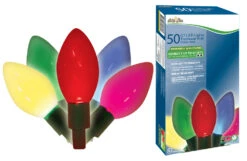 Brite Star 50 Multicolor LED C7 Christmas Light Strand 39-177-00
