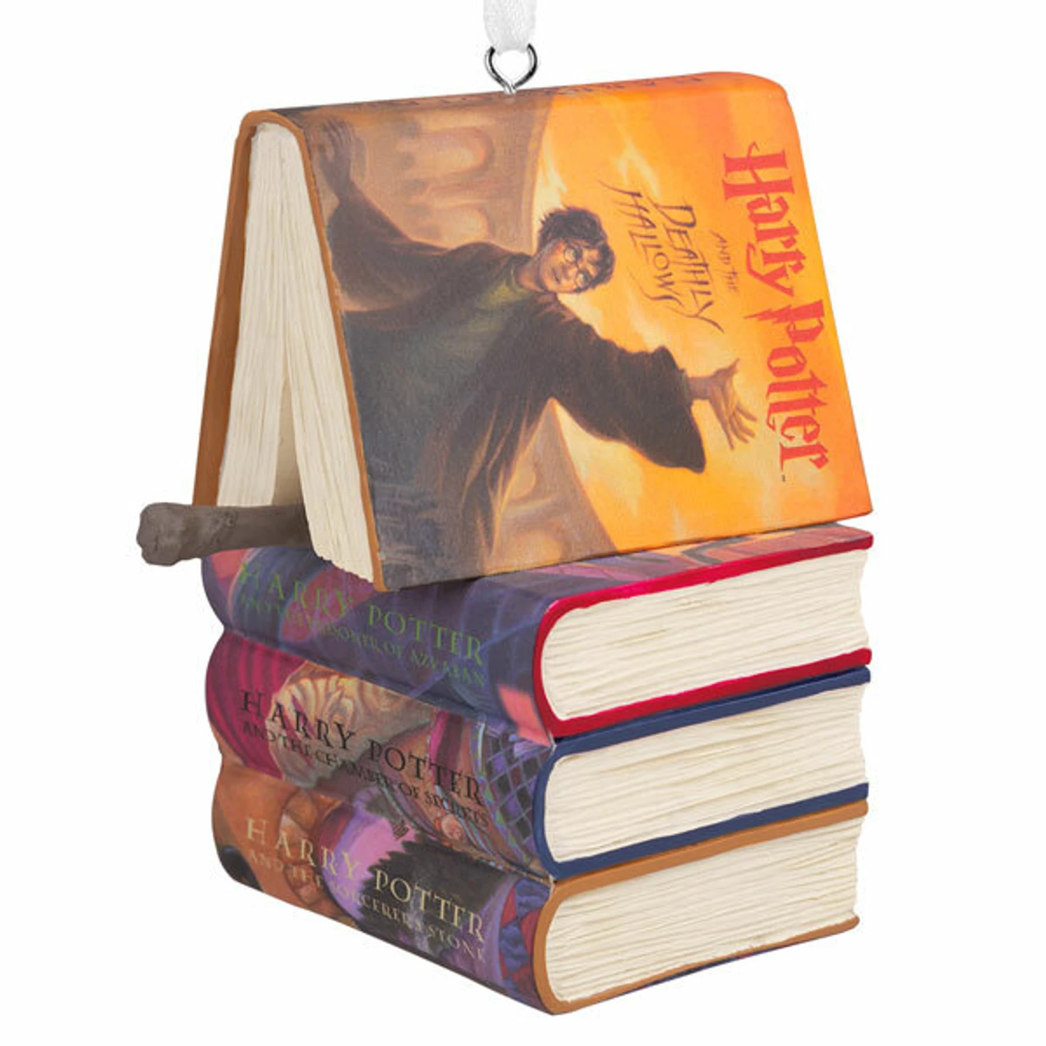 Hallmark 3" Harry Potter Book Christmas Ornament 2HCM9130 3 Hallmark 3" Harry Potter Book Christmas Ornament 2HCM9130