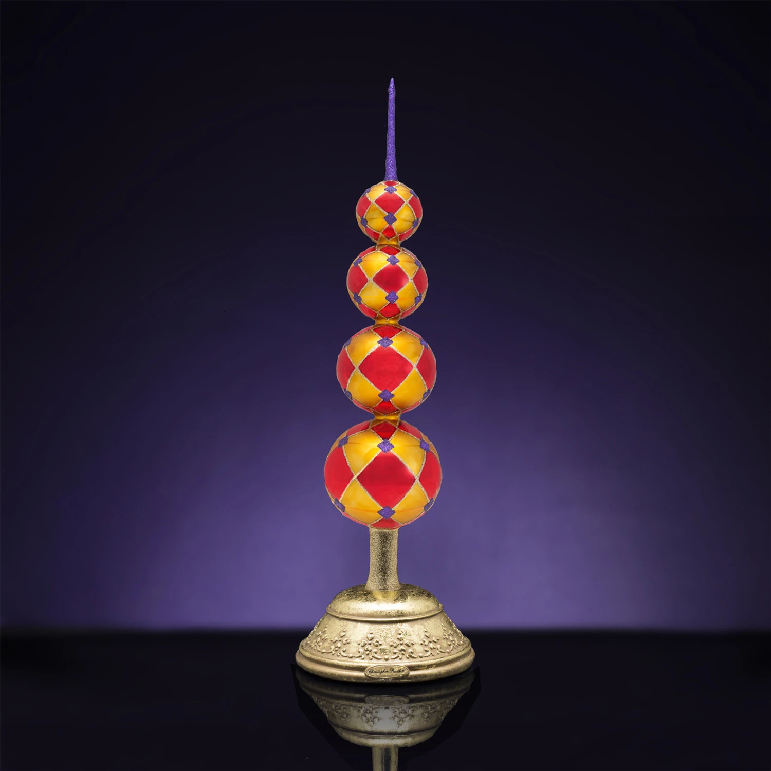 Christopher Radko Luxe Finial Stand 2011909 3 Christopher Radko Luxe Finial Stand 2011909