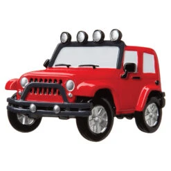 Red Jeep Personalized Christmas Ornament OR1763 -The Jolly Christmas Store apinmjcwm 62493.1646091898