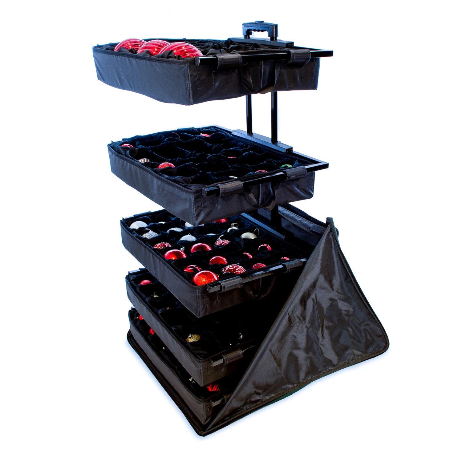 Tree Keeper Telescoping 5 Tray Christmas Ornament Storage 30010 4 Tree Keeper Telescoping 5 Tray Christmas Ornament Storage 30010 - Image 2