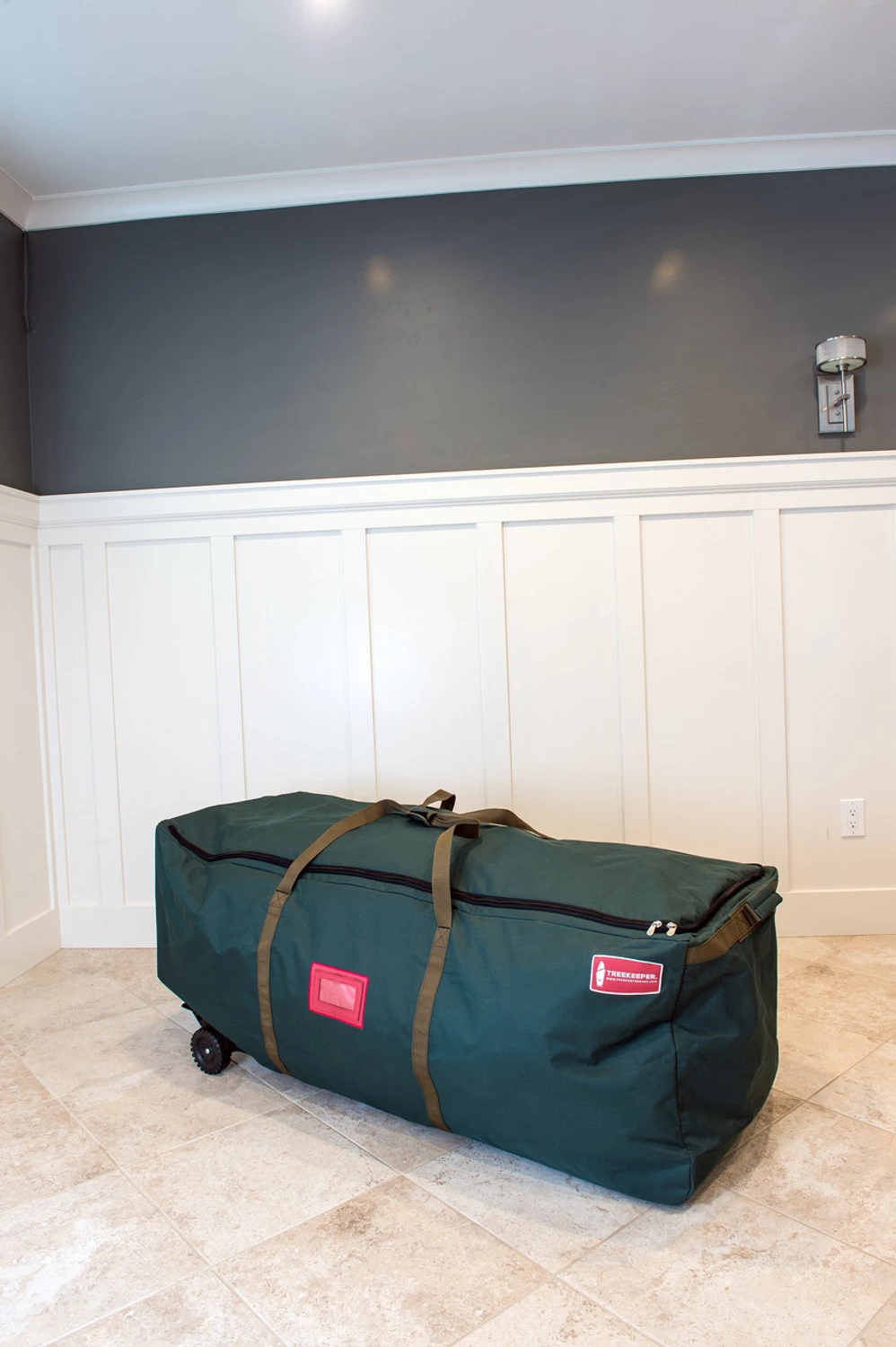 Tree Keeper Big Wheel No Drag Super Duffel 6-9 Ft Christmas Tree Storage Bag TK-10838 4 Tree Keeper Big Wheel No Drag Super Duffel 6-9 Ft Christmas Tree Storage Bag TK-10838 - Image 2