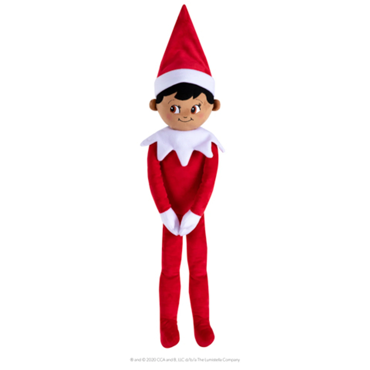 Elf On The Shelf 27" Huggable African American Boy Elf 3 Elf On The Shelf 27" Huggable African American Boy Elf