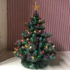 Sierra Lighted Green Ceramic Christmas Tree 16" -The Jolly Christmas Store apipihyuo 26929.1646091938