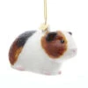 3" Noble Gems Guinea Pig Glass Christmas Ornament NB1632 -The Jolly Christmas Store apiurkal3 19167.1646091905