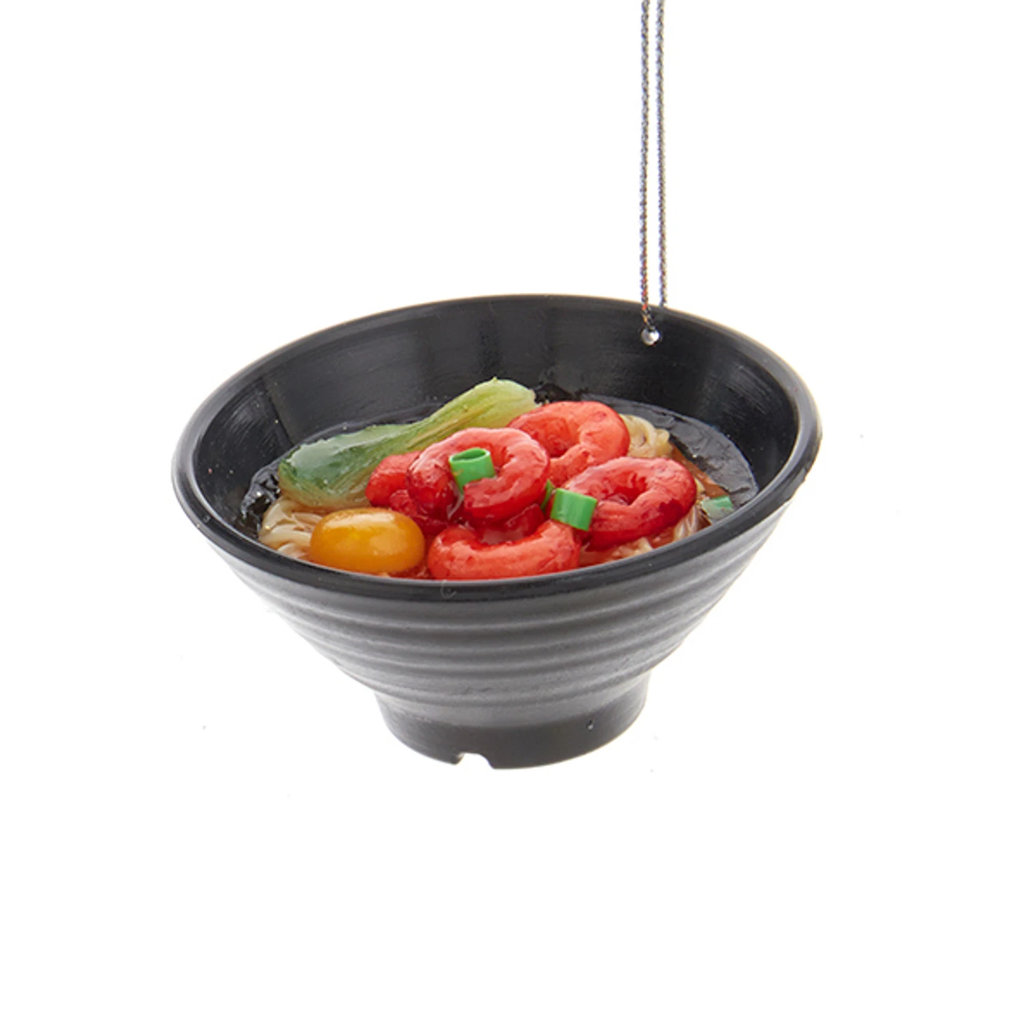 Kurt Adler 2.75" Set Of 3 Asian Rice & Noodle Bowl Christmas Ornament D4237 6 Kurt Adler 2.75" Set Of 3 Asian Rice & Noodle Bowl Christmas Ornament D4237 - Image 4