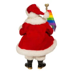 Kurt Adler 10" Fabriché Pride Santa Christmas Figure FA0179 -The Jolly Christmas Store fa0179 02 55250.1677777295