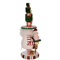 Kurt Adler 15" Hollywood Nutcrackers Lighted Gingerbread House Hat Nutcracker HA0571 -The Jolly Christmas Store ha0571 02 39176.1678220023