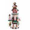 Kurt Adler 15" Hollywood Nutcrackers Lighted Gingerbread House Hat Nutcracker HA0571 -The Jolly Christmas Store ha0571 34928.1678220002