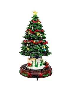 Kurt Adler Animated Musical Turning Christmas Tree Tabletop Decoration JEL1333 -The Jolly Christmas Store jel1333 02 01492.1746472802