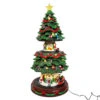Kurt Adler Animated Musical Turning Christmas Tree Tabletop Decoration JEL1333 -The Jolly Christmas Store jel1333 81404.1746472793