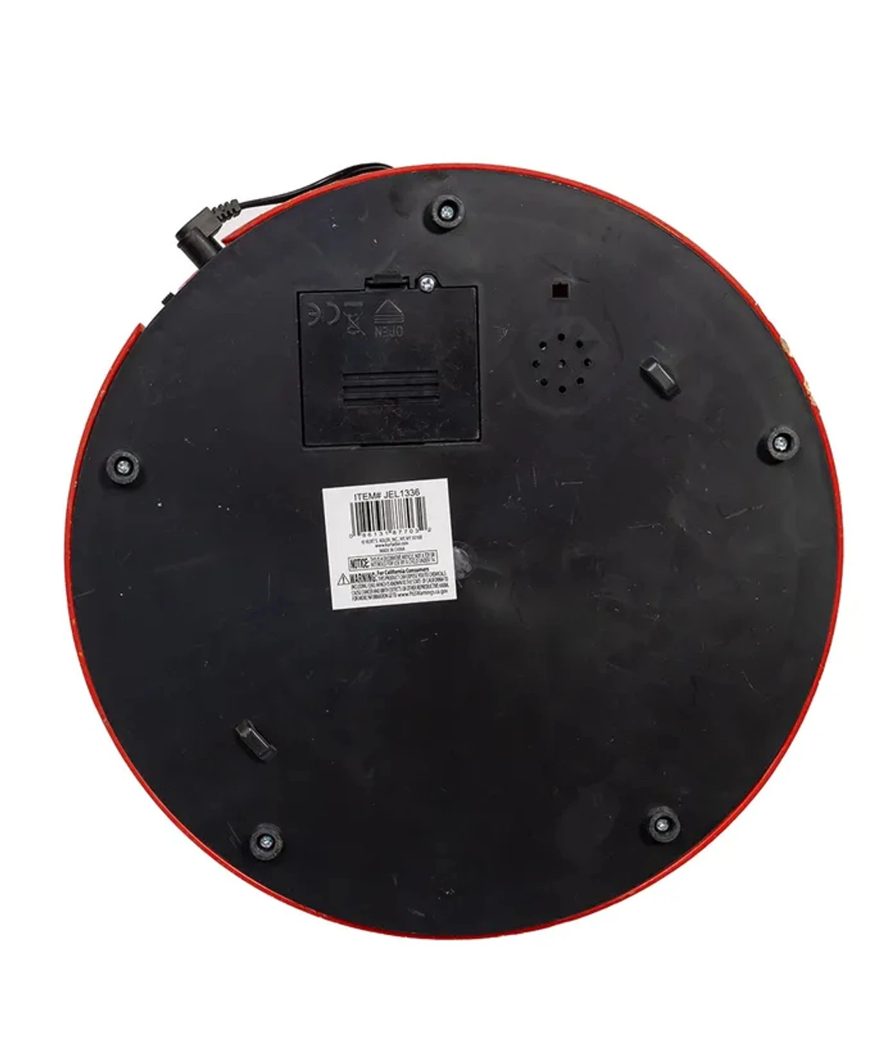 Kurt Adler LED Lighted Musical Santa Balloon Drop Table Piece Christmas Decoration JEL1336 9 Kurt Adler LED Lighted Musical Santa Balloon Drop Table Piece Christmas Decoration JEL1336 - Image 7