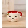 Bethany Lowe 5.25" Retro Snowman Mug Christmas Decoration TF3274 -The Jolly Christmas Store tf3274 lg 59058.1719521111