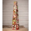 Bethany Lowe Set Of 6 Kitschmas Stacking Blocks Vintage Christmas Decoration TL3364 -The Jolly Christmas Store tl3364 lg 91483.1719518520