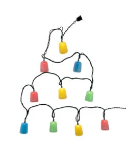 Kurt Adler 9' Multicolor Gumdrop Christmas Light Strand UL4390 7 Kurt Adler 9' Multicolor Gumdrop Christmas Light Strand UL4390 -The Jolly Christmas Store ul4390 05 92363.1746547520