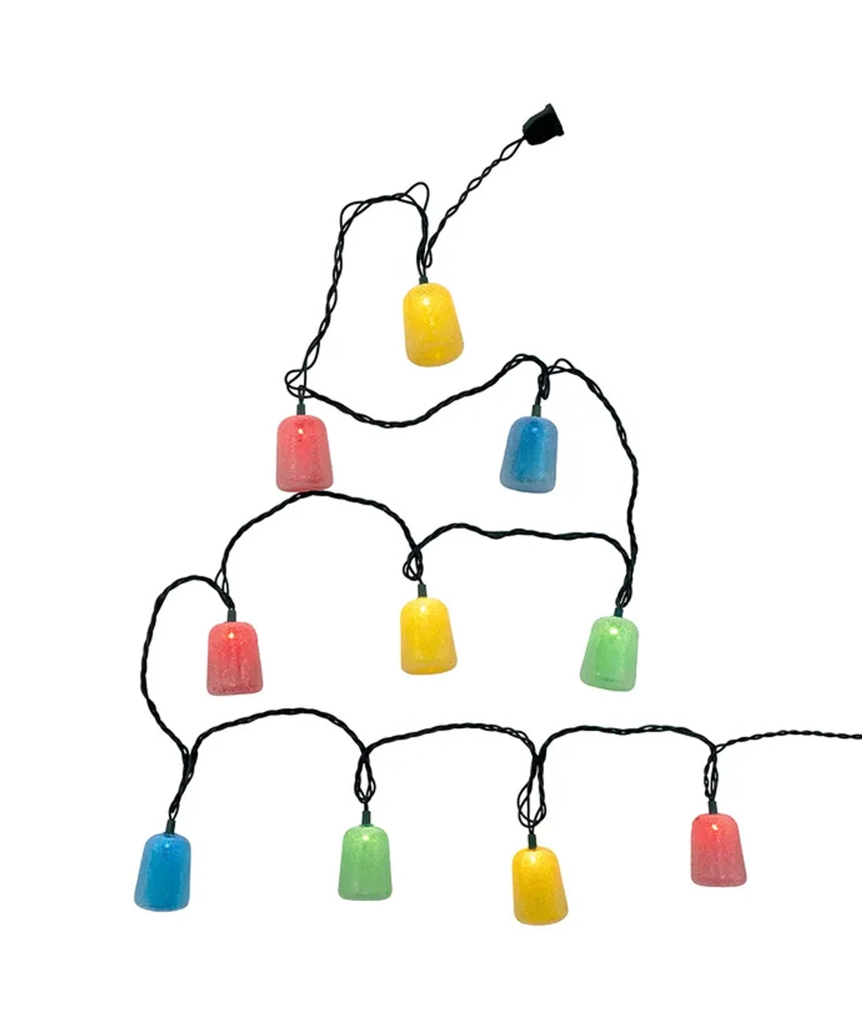 Kurt Adler 9' Multicolor Gumdrop Christmas Light Strand UL4390 5 Kurt Adler 9' Multicolor Gumdrop Christmas Light Strand UL4390 - Image 3